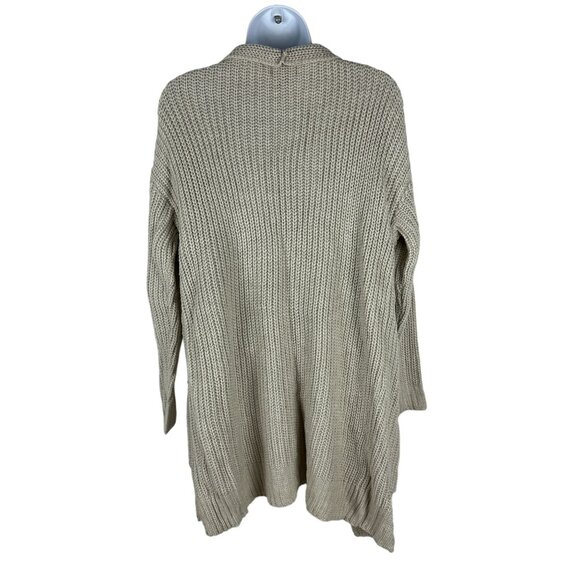 Ana Women's Petite Acrylic Knit Open Cardigan Sweater With Pockets Size PM - Picture 2 of 4
